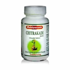 Baidyanath Chitrakadi Bati, 80 tabs, pack of 4, for improving digestion