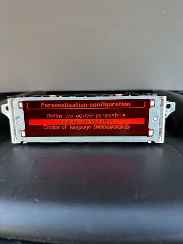 Citroen C3 Clock Display Multi-function Screen RD4 RD45 6 Month WARRANTY 2005-09 - Picture 7 of 12