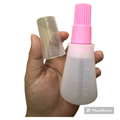 Silicone Oil Sauce Bottle Pancake Butter Bread with Silicone Brush and Scale