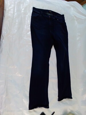 Lee Size 20W Slimming Fit Bootcut Dark Blue Jeans