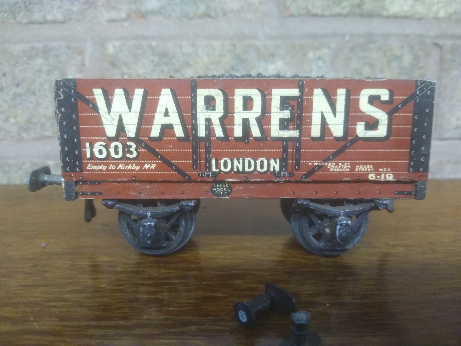 O Gauge Leeds Model Company O Gauge Coal Wagon Warrens eBay