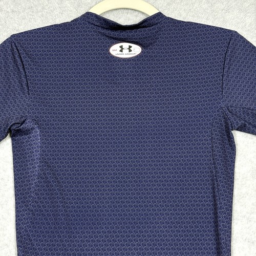 Under Armour Superman Compression Shirt Mens Small Chain Print Logo Gym Training - 第 8/12 張圖片