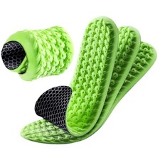 Memory Foam Replacement Insoles Sneaker with Excellent Shock Absorption and C...