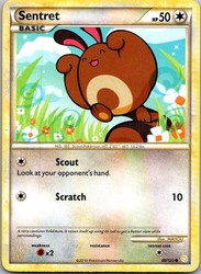 Sentret - HeartGold & SoulSilver #80/123 Common