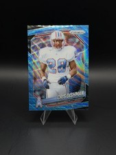 2025 Panini Prizm - Cris Dishman #229 Prizm Blue Wave /230 Houston Oilers