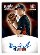 2014 Gray Fenter Panini USA Baseball Rookie Auto 006/499 - Baltimore Orioles