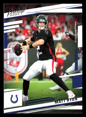 Matt Ryan 2022 Panini Prestige #11 Indianapolis Colts BUY3GET1FREE