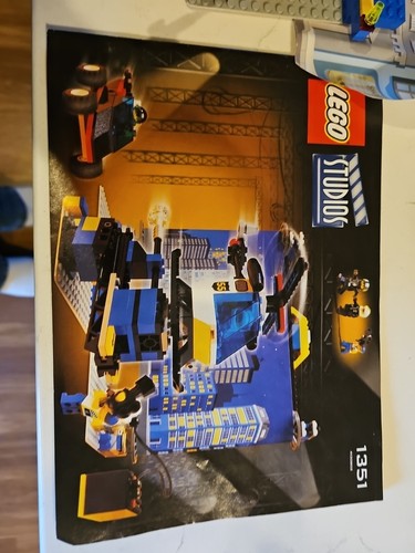 2001 Lego Studios 1351 Complete With Workong Motor Q - Picture 2 of 7
