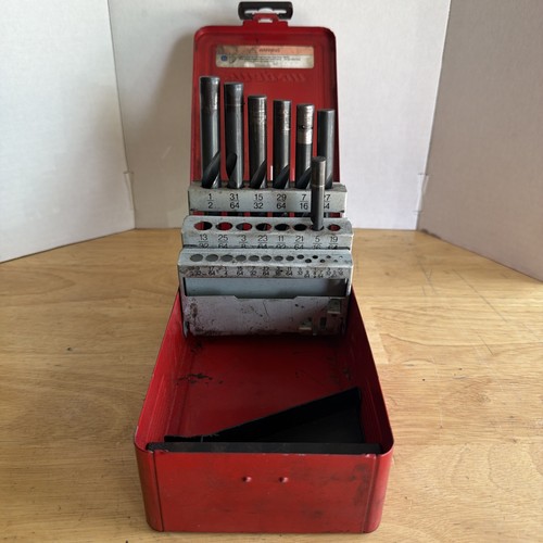 Snap On Tools Cobalt Drill Bit Set 29pc 1-16" to 1/2" DBC229 INCOMPLETE READ!