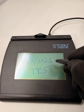 Topaz L755 SignatureGem  4x3 LCD Serial/USB Capture Pad T-L755-BHSB 