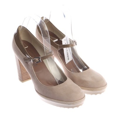 Tod´s Pumps 38,5 EUR Weiß Gut
