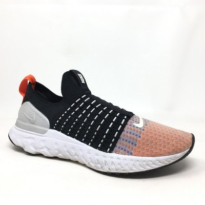 Nike React Phantom Run Flyknit 2 Running Shoes Sneakers Mens Size 6.5 Orange