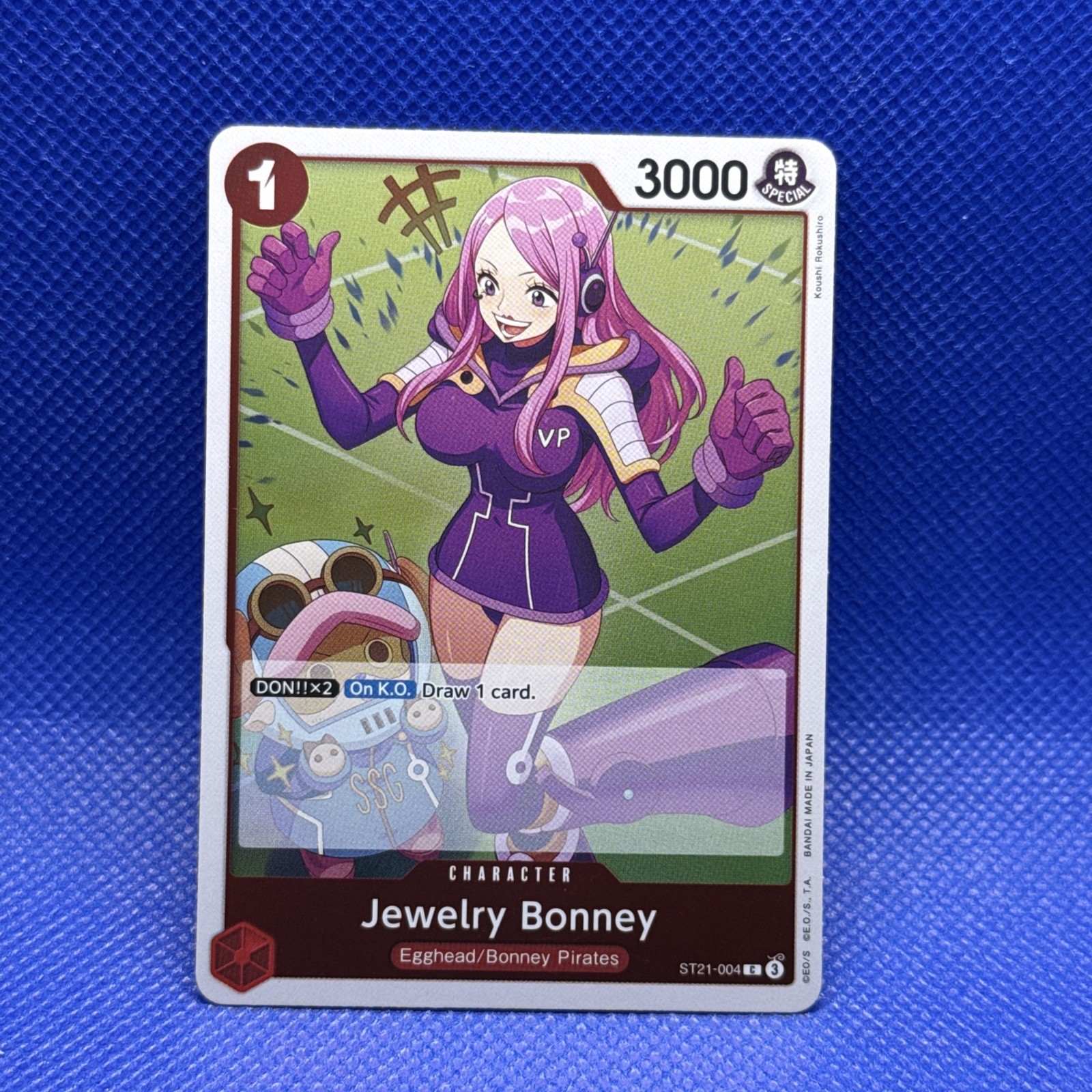 Jewelry Bonney (Parallel) ST21-004 Starter Deck EX: Gear 5 Foil