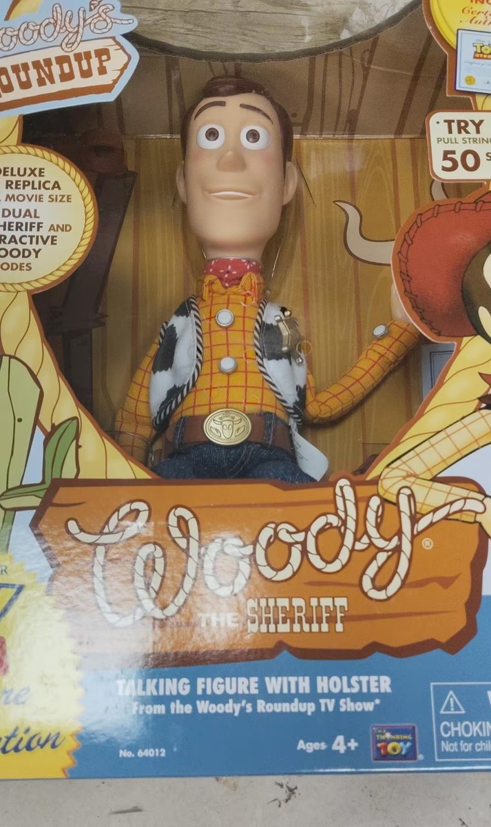 その他 Toy Story Signature Collection Woody ToyStory Signature Collection Thinkway Talking Woody Doll Sealed