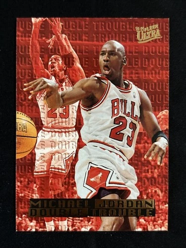 1995-96 Fleer Ultra - Double Trouble Michael Jordan #3