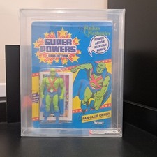 Super Powers Martian Manhunter Series 2 23 Back Figure 1985 AFA 60 Kenner MOC
