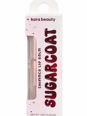 Kara Beauty Sugarcoat Shimmer Lip Balm Berry Gumdrop 01 Hydrating Lip Balm NIB