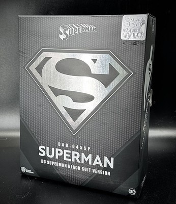 Superman Figur DC Black Suit Beast Kingdom Limited Edition 1473/2000 stk TOP