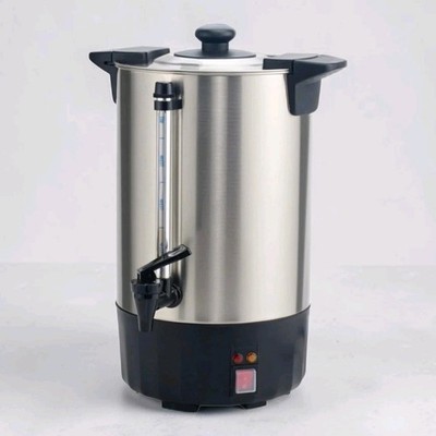 Winco 2.1 Gallon Commercial Stainless Steel Electric Water Boiler EWB-50A Urn