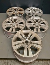 KIA SPORTAGE 16" SILVER ALLOY WHEELS RIM 529103U100 SET OF 5 OEM 2014