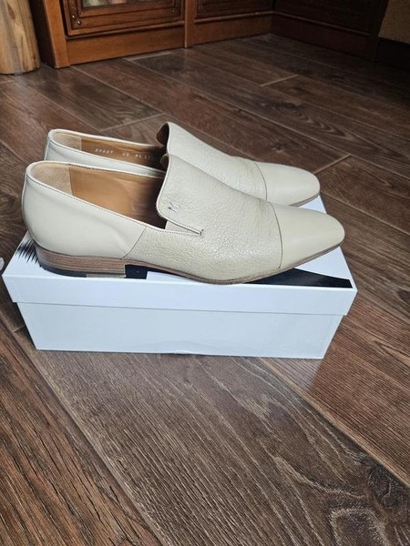 Men Moreschi Heels Beige Leather 44