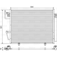 Valeo 822620 Kondensator Klimaanlage FüR Mitsubishi Pajero V8 W V9 W V9 V8 V8 V