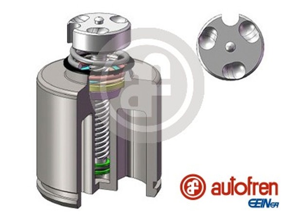 Autofren Seinsa Kolben Bremssattel D025627LK FüR Daily Iveco 60Mm With Mechanism-image