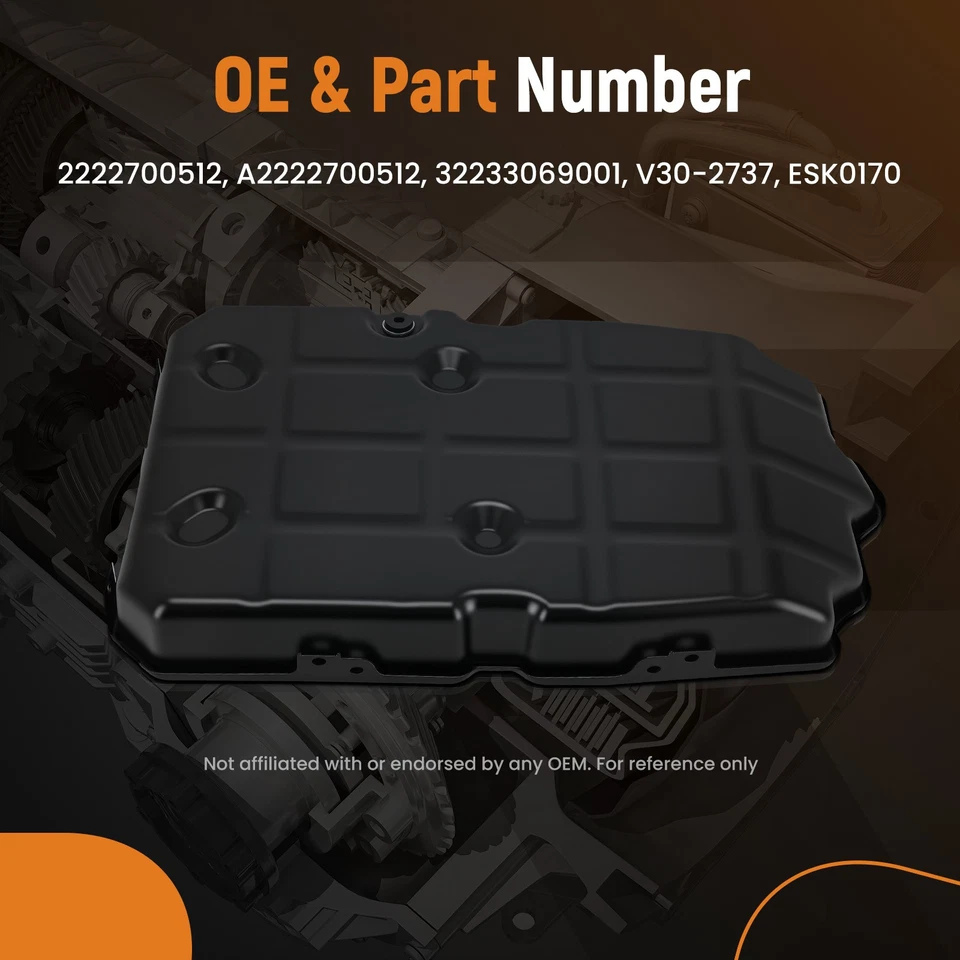 Cacerola de aceite de transmisión para Mercedes Benz ML250 ML350 ML400 S350 S400 S450 R350 Foto 3 de 4