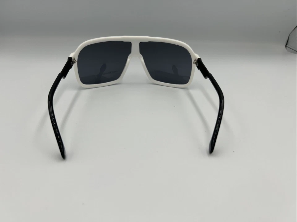 NUEVAS GAFAS DE SOL CARRERA 1046/S 80SIR negras/blancas lentes tintadas negras nuevas sin etiquetas Foto 4 de 4