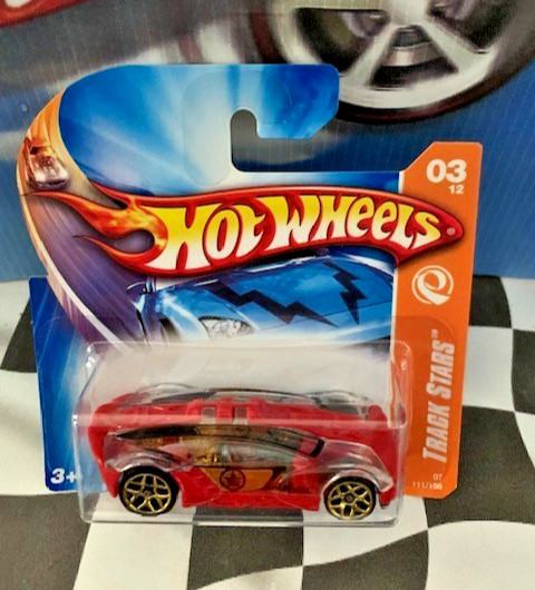 Hot Wheels 2007 Track Stars 3/12 111 Split Decision RED Y5 SC