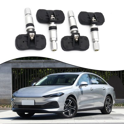 #ad 4PCS Tire Pressure Sensors for Monitoring and Reducing Fuel Consumption AU $95.42