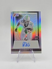 Rasheen Ali 2024 Pro Set Metal Autographs Prismatic Silver SP #/25 #PA-RA1