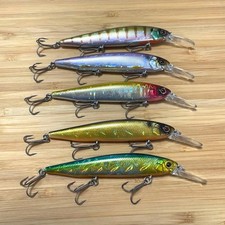 Evergreen Face 87 Fishing Lure Set of 5, Excellent Condition, No Scratches