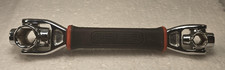 Black & Decker Multi Socket Wrench Double Ended Metric SAE Universal 9" Tool