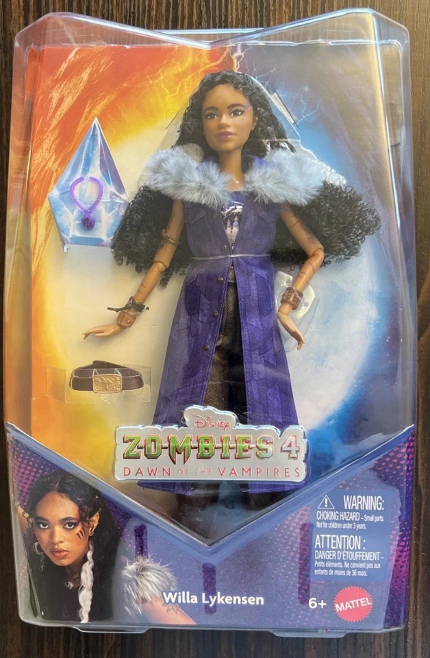 NUEVO~Disney Zombies 4~Dawn Of The Vampires~MUÑECAS WILLA LYKENSEN & ADDISON WELLS Foto 3 de 4