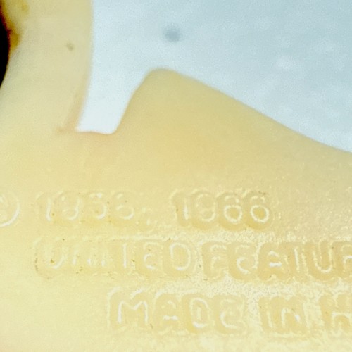 Imán de nevera Snoopy de colección 1966 Peanuts Gang refrigerador United Feature Syndicate - Imagen 3 de 6