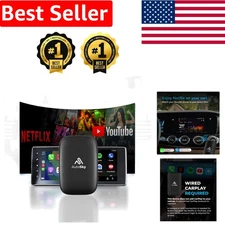 AI Box Lite: Wireless CarPlay & Android Auto Converter for Factory Systems 2016+