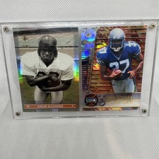 Shaun Alexander 2000 Odyssey Rookie Card Collectors Edge In Plaque