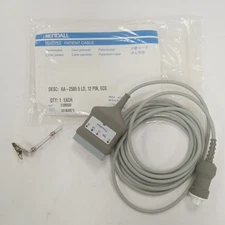 KENDALL - MEDI-TRACE PATIENT CABLE AA2585 ECG CABLE 5 - LEAD 12 PIN - NEW