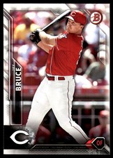 Jay Bruce 2016 Bowman #103 Cincinnati Reds MLB READ FREE SHIPPING AutographDen