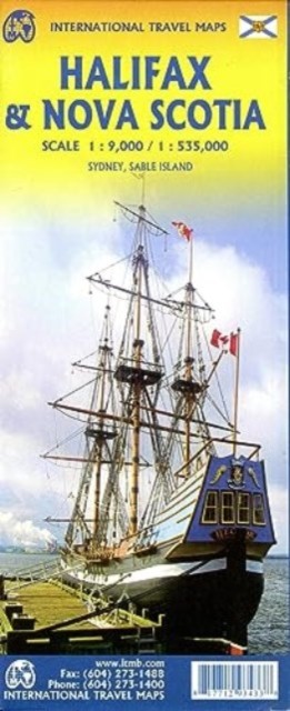 Halifax & Nova Scotia (incl. Dartmouth) (Sheet map, folded)