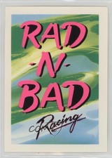 1991 Champs Hi Flyers AMA Motocross Stickers Rad -nBad Green/Blue 06rp