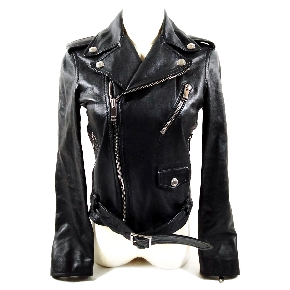 Valentino Leather Outer Shell Coats, Jackets & Vests for Women for
