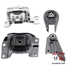 Engine Motor and Transmission Mount Kit Compatible with 2004-2009 Mazda 3 2.0L