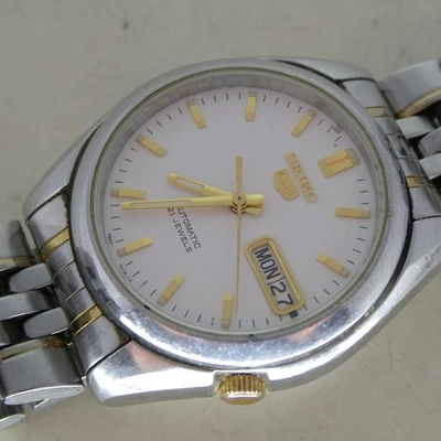 Vintage Seiko 5 Herren Automatic - getragen - Bild 1 von 4