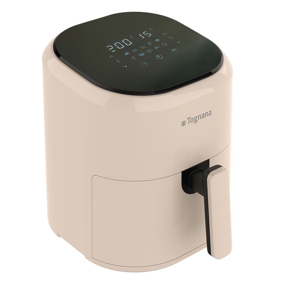 Tognana friggitrice Ad Aria 4,5 L Resistenza da 1400w Champagne Plastica-Acciaio foto 3