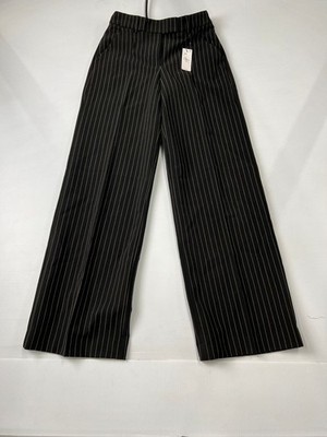 EXPRESS Editor Stretch Twill Pinstripe Trouser Pants Women's Size 0R