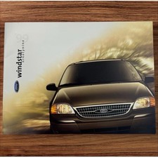 1999 Ford Windstar Sales Brochure Ninety Nine Minivan SEL SE Catalog Booklet