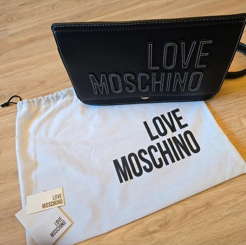 LOVE MOSCHINO schwarze Damen Umhängetasche