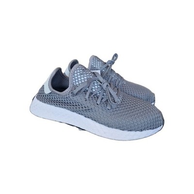 Adidas Deerupt Runner Grey White F97377 Größe 41 1/3 Neu Original